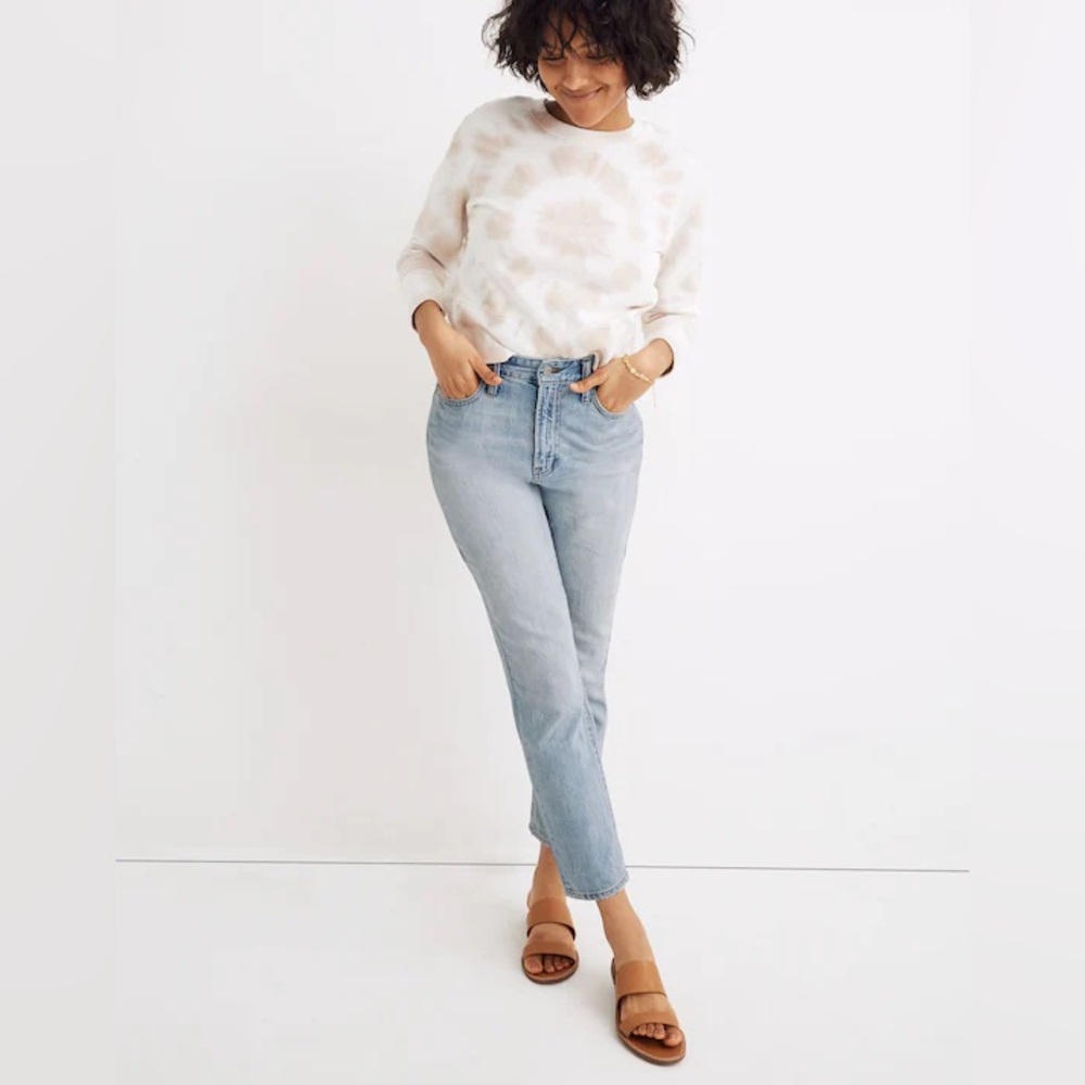 Madewell The Curvy Perfect Vintage Jean Light Wash‎ High Rise Denim W27